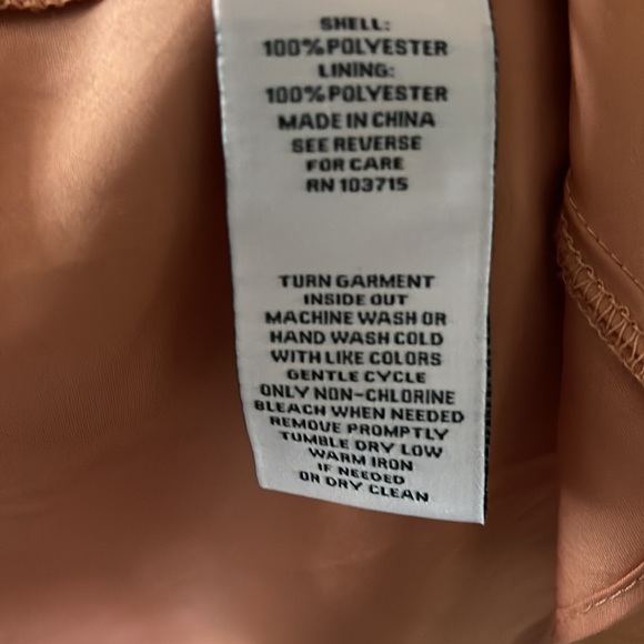 NWOT.  Cool and comfortable and feels like a silk dress. - Picture 4 of 4